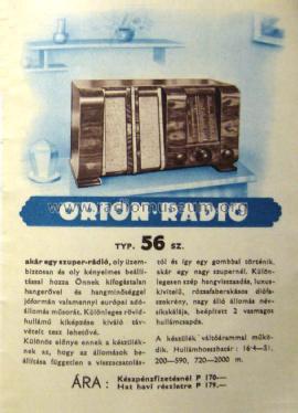 56U; Orion; Budapest (ID = 1962508) Radio