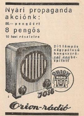 7016; Orion; Budapest (ID = 2175126) Radio