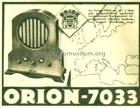 7023; Orion; Budapest (ID = 2299815) Radio