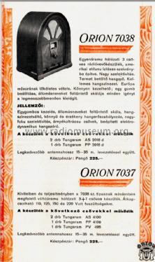 7037; Orion; Budapest (ID = 1796914) Radio