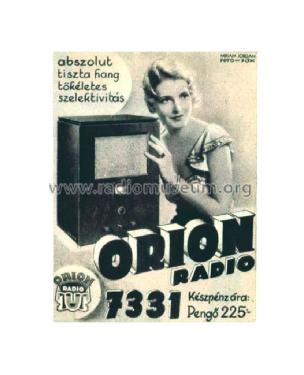 7331; Orion; Budapest (ID = 2910692) Radio