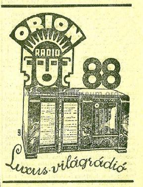 88; Orion; Budapest (ID = 1876548) Radio