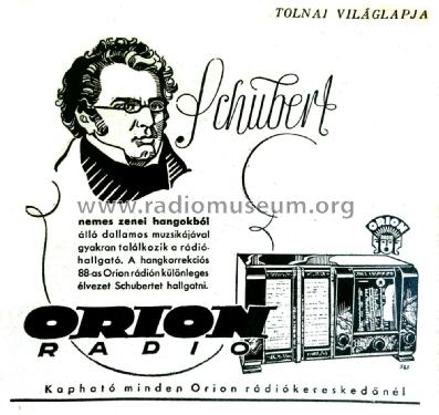 88; Orion; Budapest (ID = 2011696) Radio