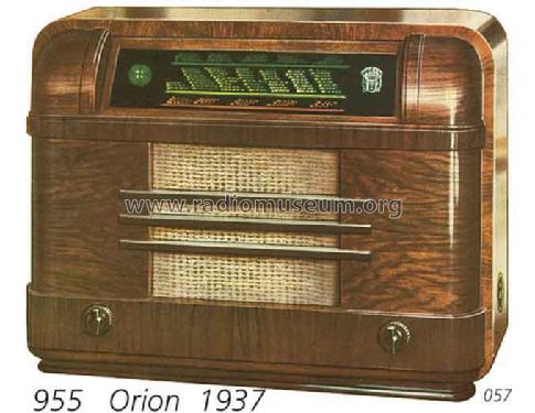 955; Orion; Budapest (ID = 2098) Radio