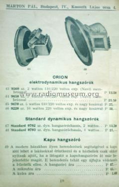 Speaker 9650; Orion; Budapest (ID = 1598938) Lautspr.-K