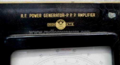 A.F. Power Generator -P.P.P. Amplifier HGH 42-60; Orion; Budapest (ID = 1587124) Ausrüstung