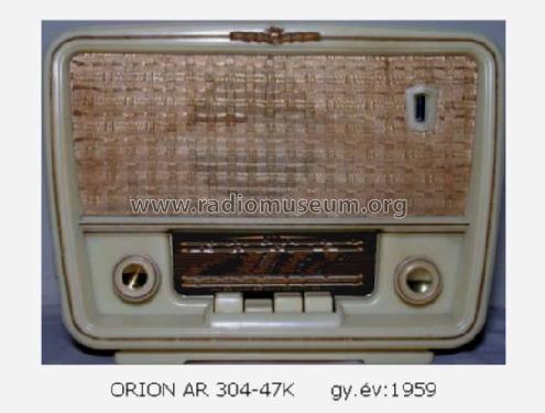 AR304-47K; Orion; Budapest (ID = 825123) Radio