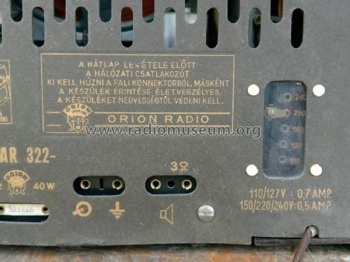 AR322; Orion; Budapest (ID = 2104612) Radio