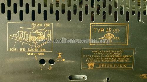 AR601; Orion; Budapest (ID = 1987066) Radio