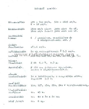 AR 303; Orion; Budapest (ID = 2236396) Radio