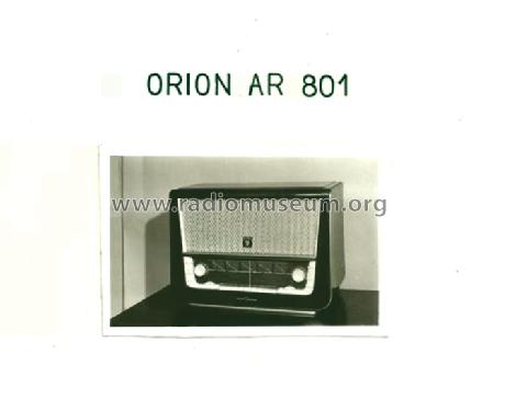 AR 801 II; Orion; Budapest (ID = 1519185) Radio