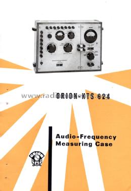Audio-Frequency Measuring Case 624; Orion; Budapest (ID = 1345109) Equipment