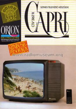 Capri Colour Television CTV 3167/K; Orion; Budapest (ID = 1093539) Télévision