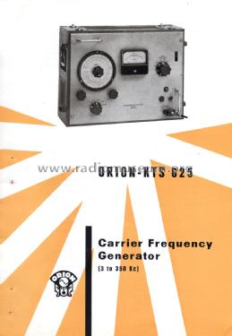Carrier-Frequency Generator 625; Orion; Budapest (ID = 1345111) Equipment