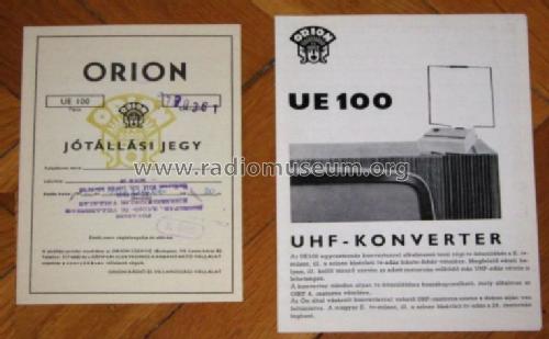 Channel Konverter UE-100; Orion; Budapest (ID = 1186597) Adapter