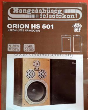 Hi-Fi Box Boleró HS-501; Orion; Budapest (ID = 2642189) Lautspr.-K