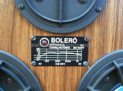Hi-Fi Box Boleró HS-501; Orion; Budapest (ID = 1197948) Speaker-P
