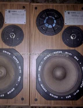 Hi-Fi Box Rumba; Orion; Budapest (ID = 1219945) Parleur