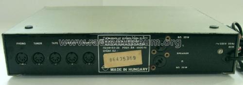 Stereo Amplifier SE-1025 / HX914J/1; Orion; Budapest (ID = 1511877) Ampl/Mixer