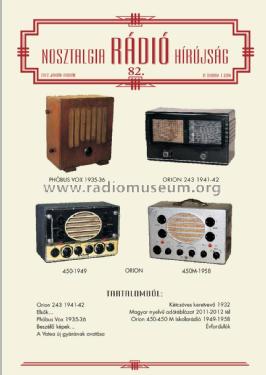 Iskola 450; Orion; Budapest (ID = 1723350) Radio