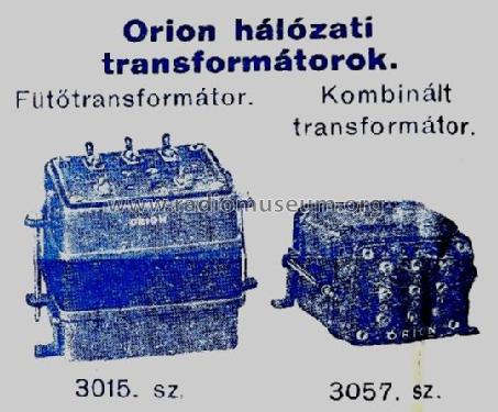 Line transformer 3057; Orion; Budapest (ID = 1433322) Radio part