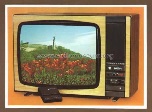 Mór Colour Television CTV 1556; Orion; Budapest (ID = 1093540) Televisore