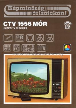 Mór Colour Television CTV 1556; Orion; Budapest (ID = 1093541) Televisore