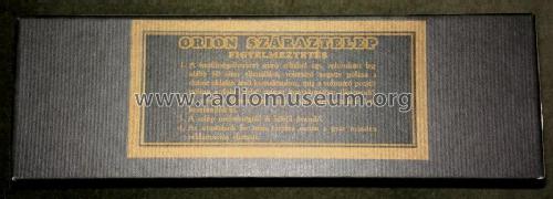 Orion Száraztelep/ Anódtelep/ Anoden-Batterie 120 Volt; Orion; Budapest (ID = 1726893) A-courant