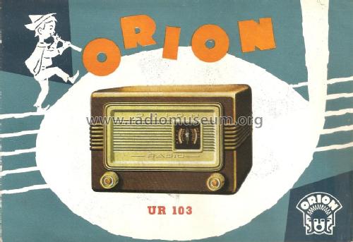Pajti UR103; Orion; Budapest (ID = 1522442) Radio