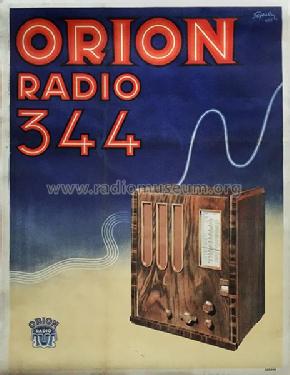 Reflex-Super 344; Orion; Budapest (ID = 2206660) Radio