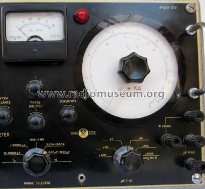 R-L-C-fo Meter TR-2102; Orion; Budapest (ID = 1406039) Ausrüstung