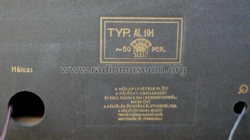 Turntable AL 101; Orion; Budapest (ID = 1436036) Ton-Bild