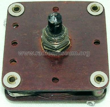 Variable Capacitor 500 cm; Orion; Budapest (ID = 1096647) Radio part