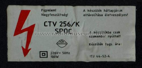 Vénusz CTV256/K; Orion; Budapest (ID = 1195266) Télévision