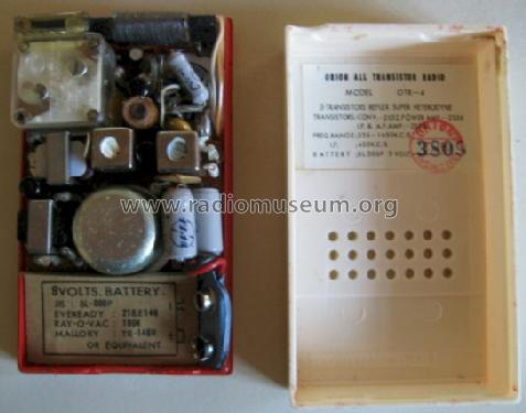 All Transistor Radio OTR-4; Orion Electric Co., (ID = 657585) Radio