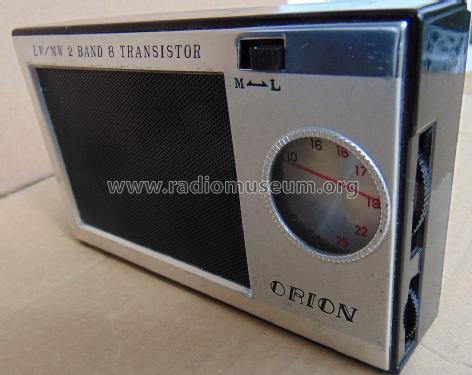 LW/MW 2 Band 8 Transistor ; Orion Electric Co., (ID = 2640699) Radio