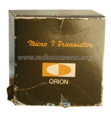 Micro 7 Transistor ; Orion Electric Co., (ID = 1344439) Radio