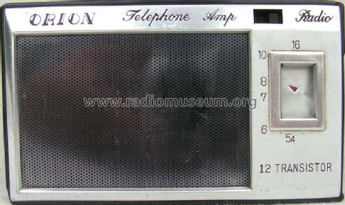 Telephone Amp 12 Transistor Radio LT-12 ; Orion Electric Co., (ID = 1033725) Radio