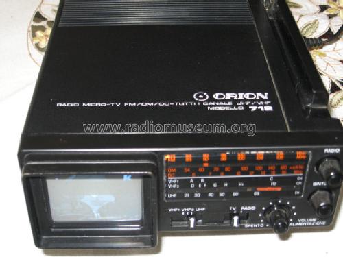 Radio Micro TV 712; Orion Electric Co., (ID = 989232) TV Radio