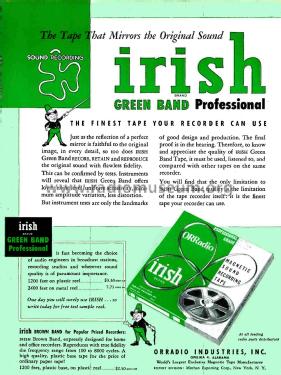 Irish Green Band No. 211 RPA; Orradio Industries (ID = 1800986) Diversos