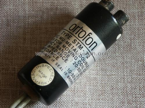 Transformer for Moving Coil Cartridge STM-72; Ortofon; Lolland (ID = 1889450) Divers