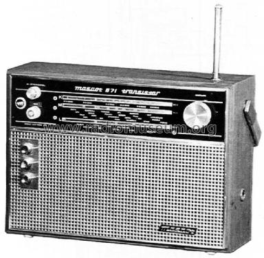 Mascot Transistar 671; Ostfold Radio A/S; (ID = 1270484) Radio