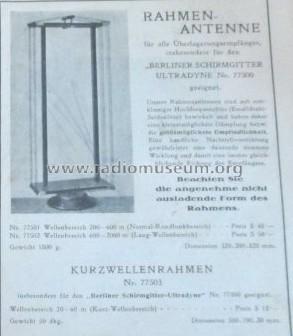 Rahmenantenne 79602; ÖTAG; (ID = 1634833) Antenna