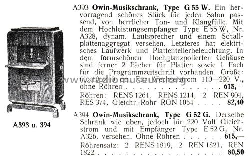 G55W; Owin; Hannover (ID = 2788120) Radio