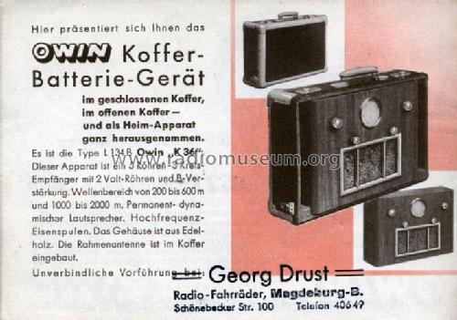 K36; Owin; Hannover (ID = 1822207) Radio