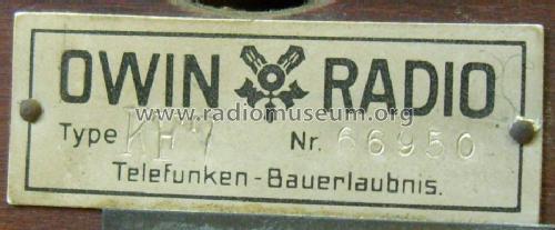 Koffergerät KE7; Owin; Hannover (ID = 700794) Radio