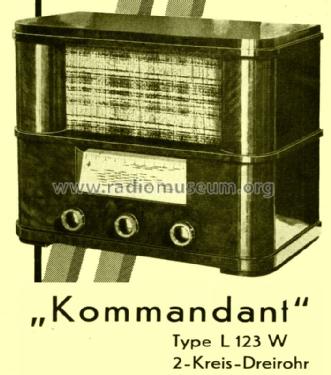 Kommandant L123W; Owin; Hannover (ID = 1617614) Radio