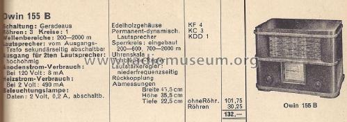 L155B; Owin; Hannover (ID = 1337959) Radio