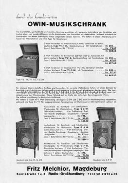 Tanz nach Schallplatten oder Rundfunk Owin Musikschränke; Owin; Hannover (ID = 2964646) Paper