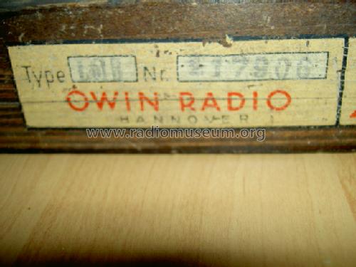 Transocean L61B; Owin; Hannover (ID = 382684) Radio